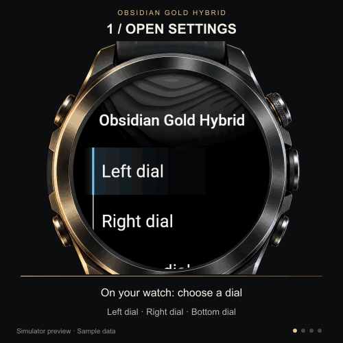 Obsidian Gold Hybrid - Analog · Screenshot 2