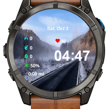 Road Middle Winter · Screenshot 1