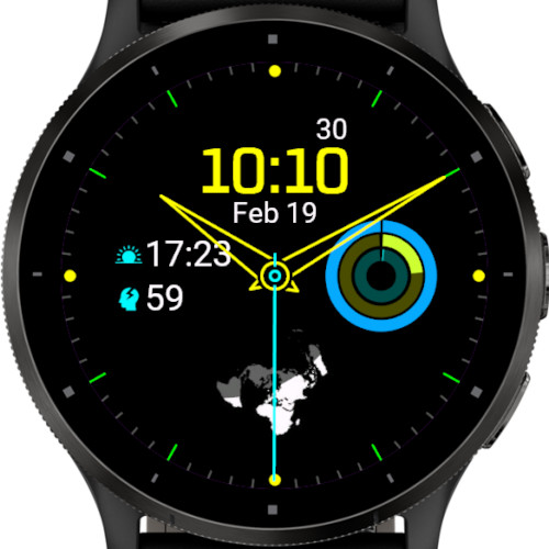 Summit 5 Watch Face · Screenshot 2