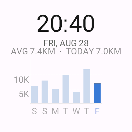Distance Week Light · Screenshot 1