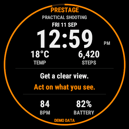 Prestage Watchface · Screenshot 0