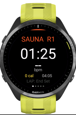 Sauna Tracker · Screenshot 0