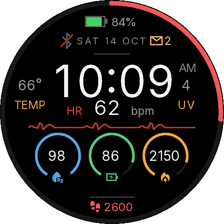Pulse 心率 表盘 AMOLED · Screenshot 0