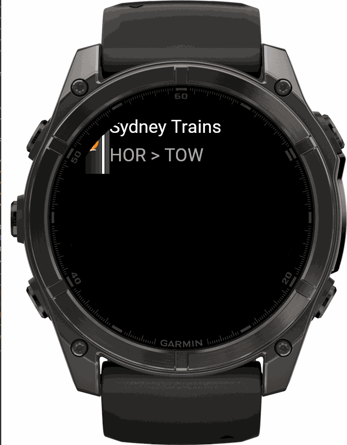 Sydney Trains · Screenshot 1