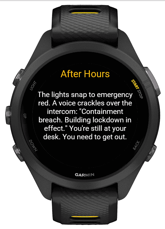 After Hours: An Escape Watch · Screenshot 0