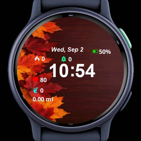 Close Up Wooden Table Autumn · Screenshot 2