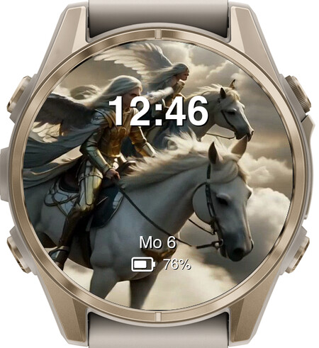 Angel and Horse Animation · Screenshot 2