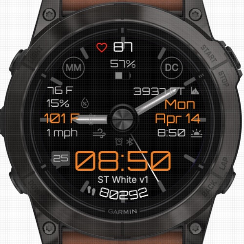 Stratos Touch 3D White (Garmin Weather) · Screenshot 2