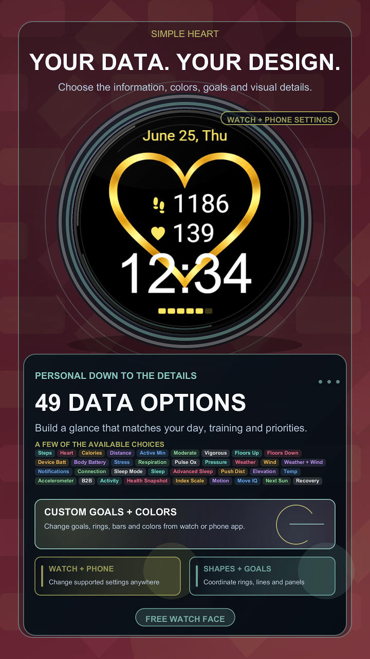 Simple heart · Screenshot 2