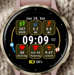 dataWatchFace · Screenshot 2