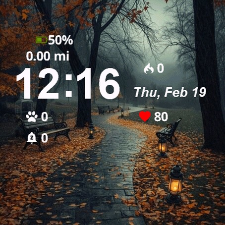 Park Bench Lantern Middle Park · Screenshot 0