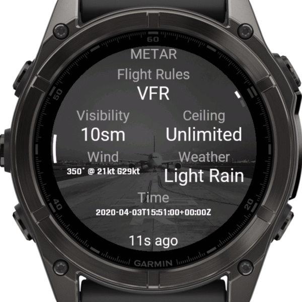 Aviation Weather MB · Screenshot 2