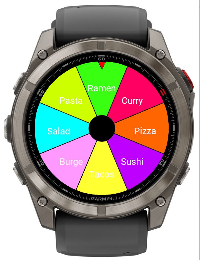 Picker — a decision-maker on your wrist. · Screenshot 0