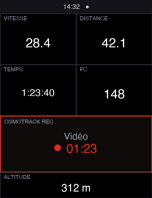 OsmoTrack REC · Screenshot 0