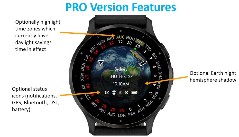 Blue Marble Worldtimer · Screenshot 3