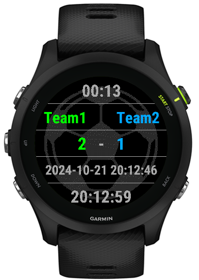 Soccer/Football sports score Goal Record · Screenshot 0