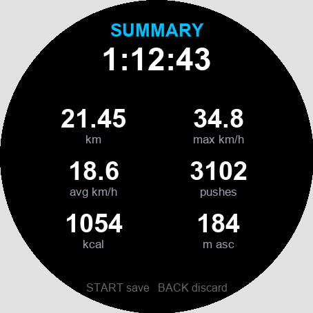 Inline Skate Tracker · Screenshot 4