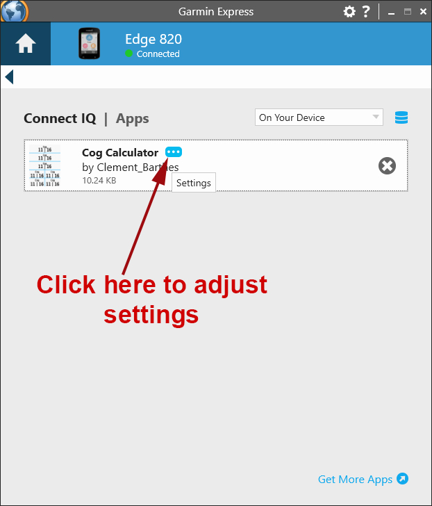 Cog Display screenshot 1