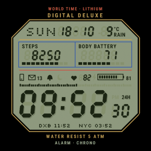 DIGITAL DELUXE - Retro 80s LCD · Screenshot 0