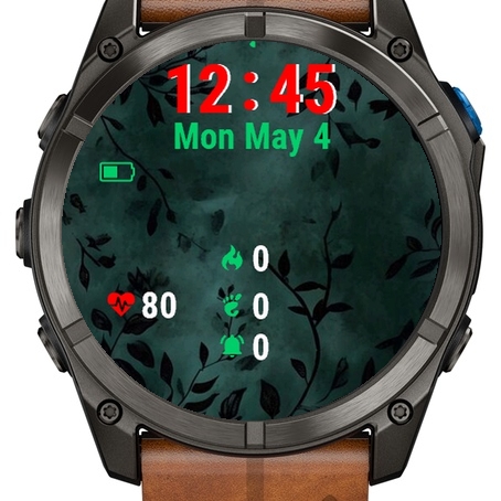 Dark Green Black Leaves · Screenshot 1