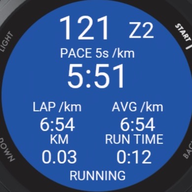 Zone Pace · Screenshot 1