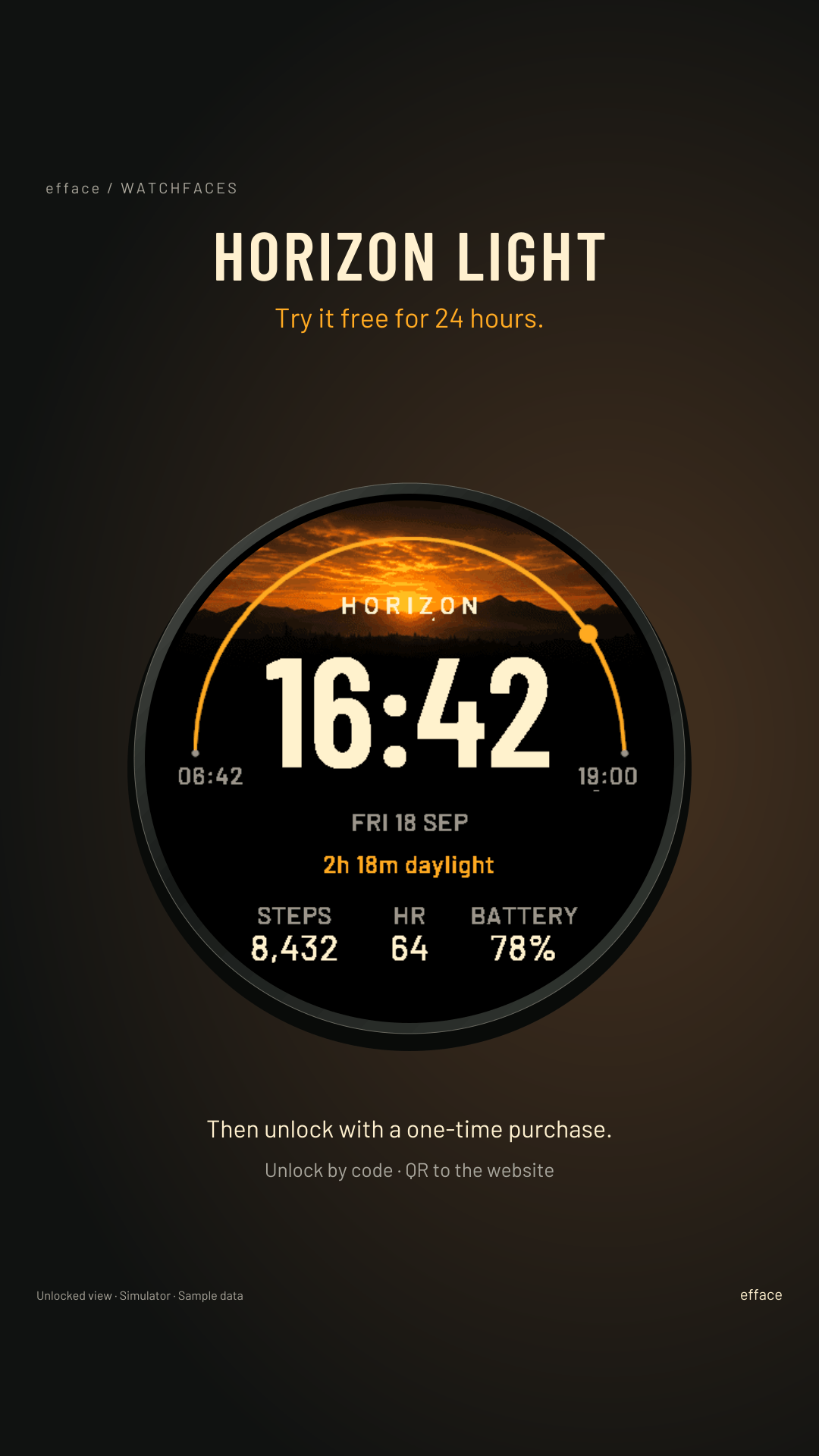 HORIZON Light # 24-hour trial · Screenshot 0