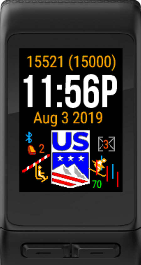 Ski Watch face · Screenshot 3