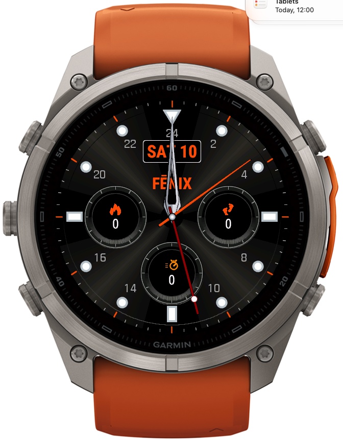 Chrono GMT：双时区计时码表表盘 · Screenshot 0