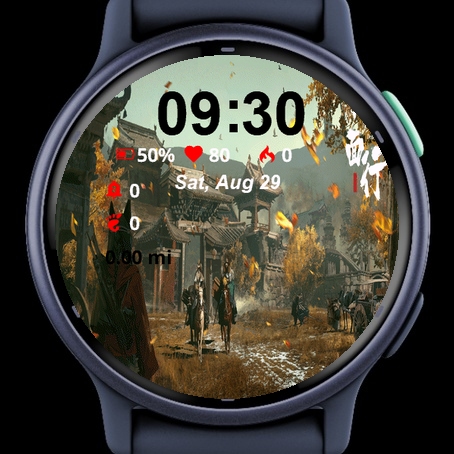 Asian Town People Walking · Screenshot 2