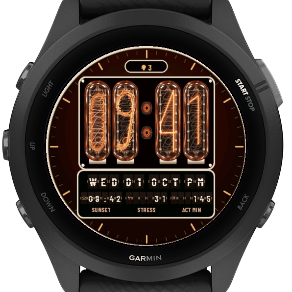 Vacuum Tubes Retro Watch · Screenshot 2
