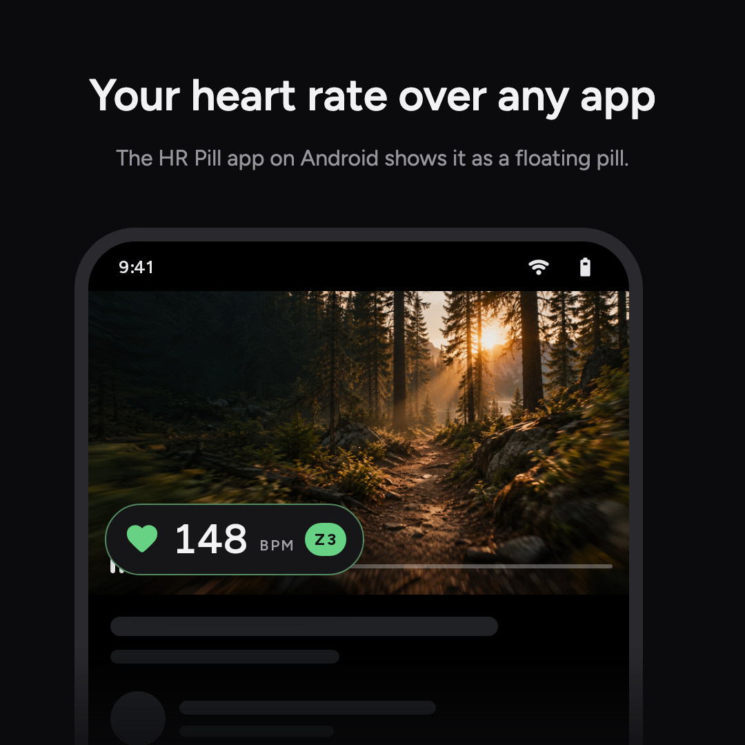 HR Pill: Heart Rate on Your Phone · Screenshot 1