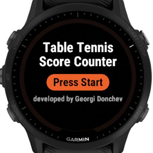 Table Tennis Score Counter · Screenshot 0
