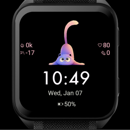 Cute Stretch Cat Gradient · Screenshot 2