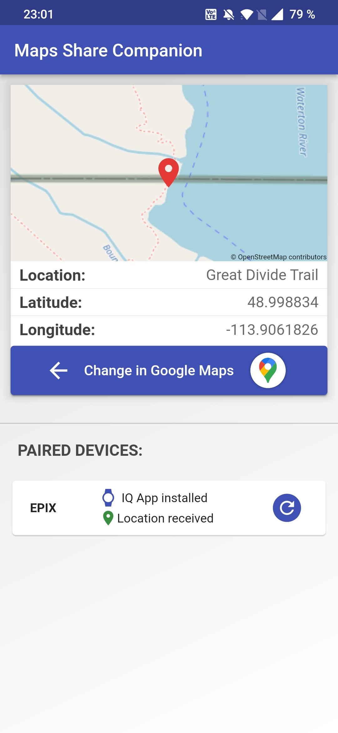 Maps Share · Screenshot 3