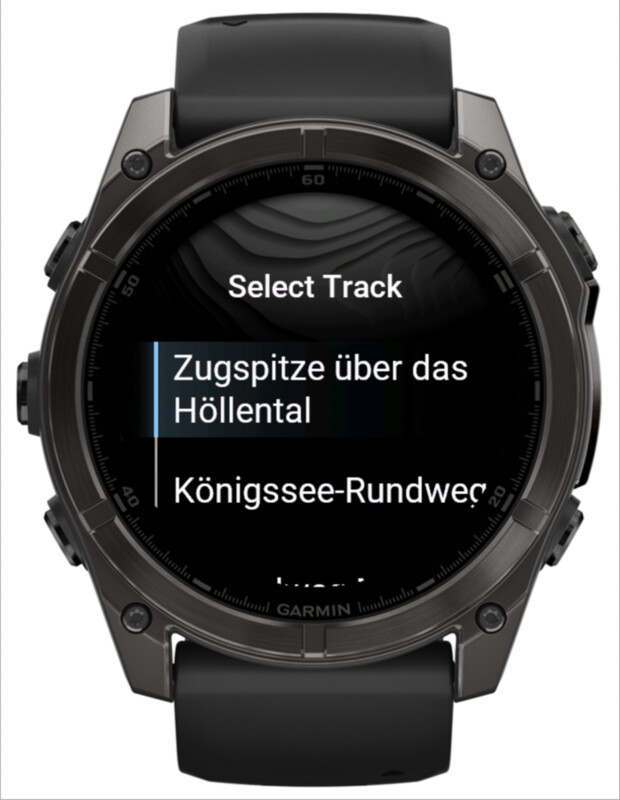 gimporter - Import FIT/GPX from Android Device · Screenshot 1
