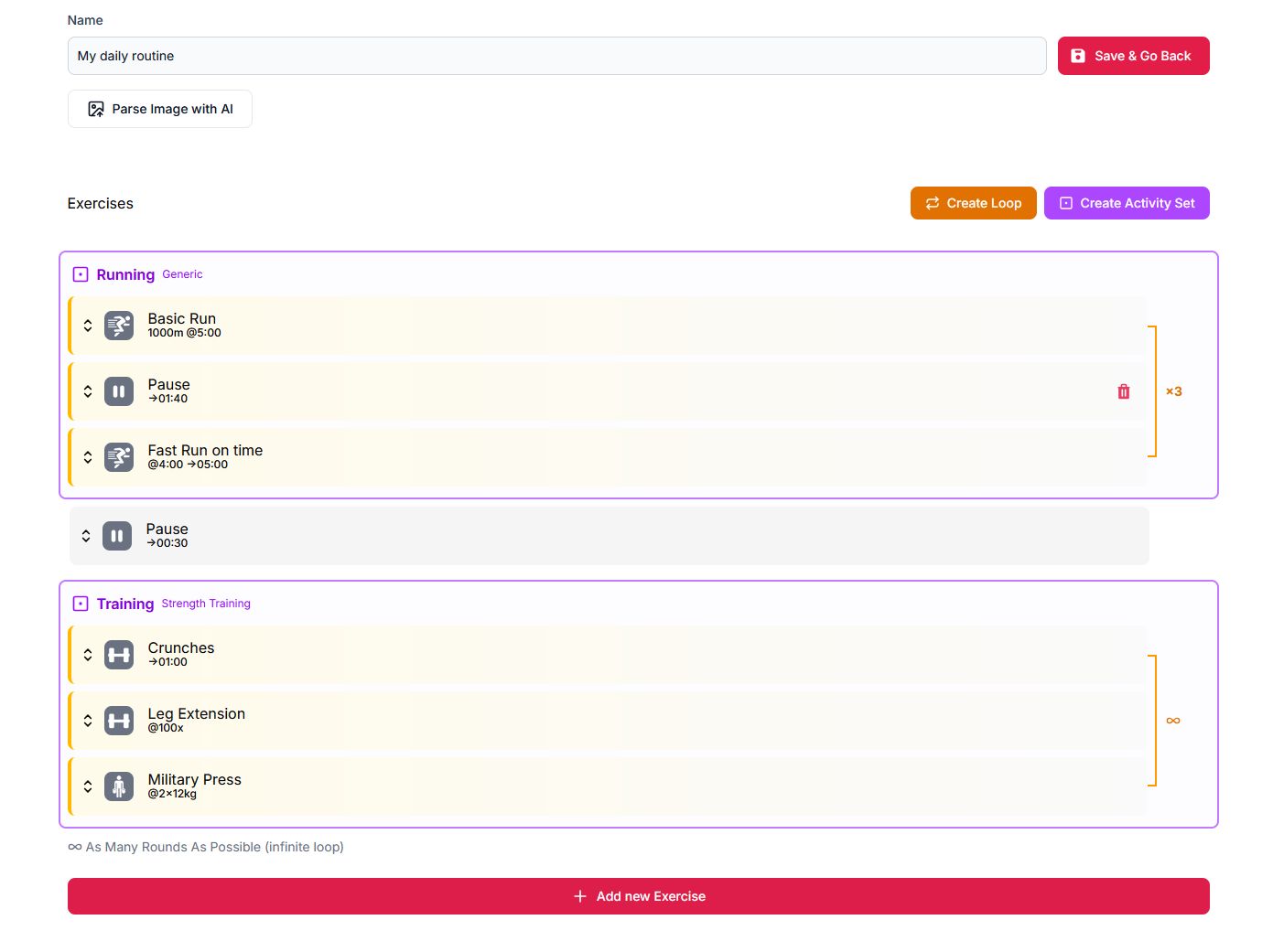 MultiSports · Screenshot 1