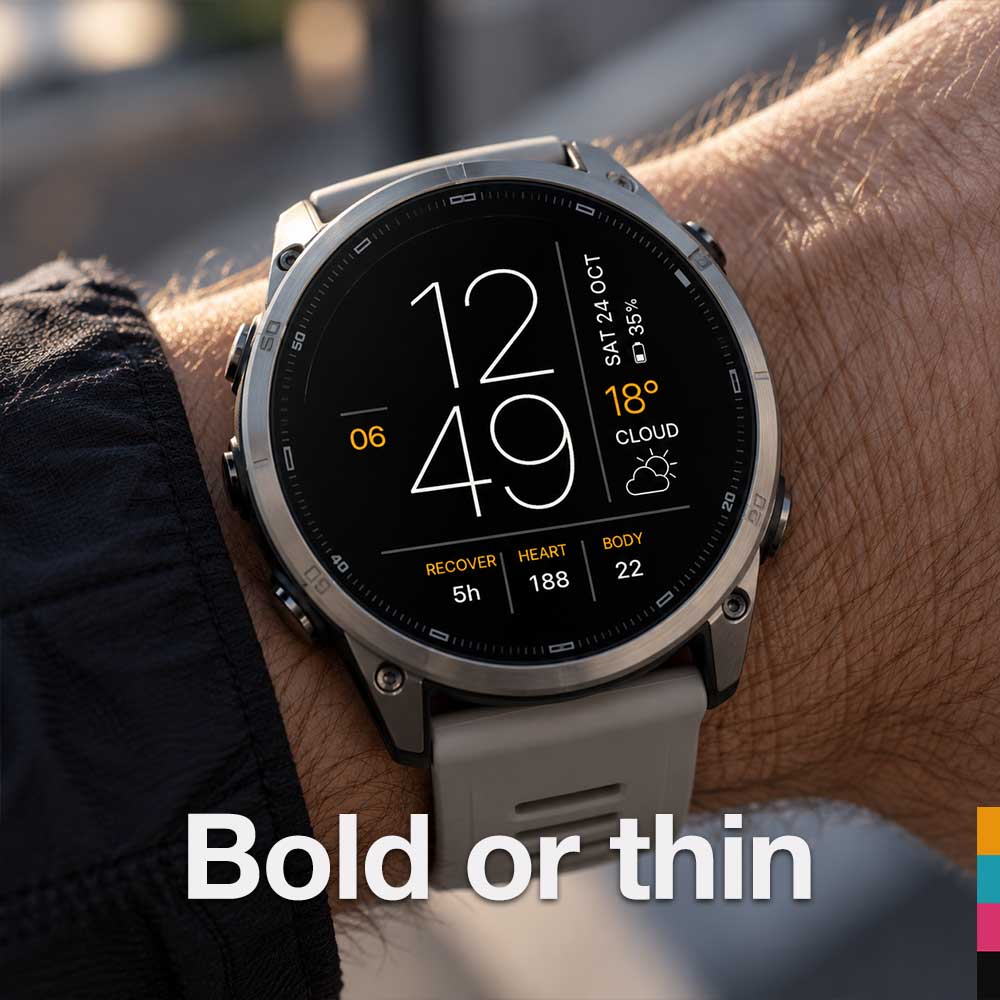RASTER PRO · Swiss Grid Watch Face · Kuvakaappaus 1