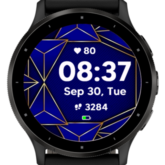 Blue Geometry · Screenshot 2