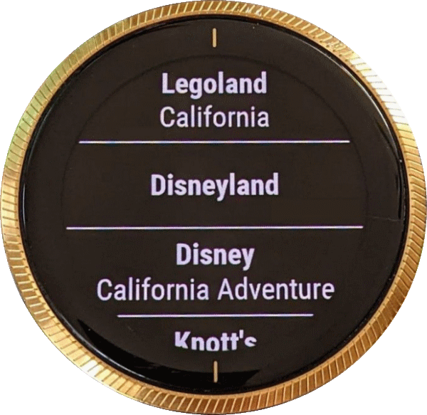 Theme Park and Ski Lift Wait Times · Screenshot 1