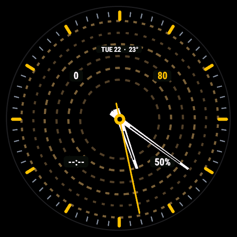 Vortex - Concentric Dashes · Screenshot 0