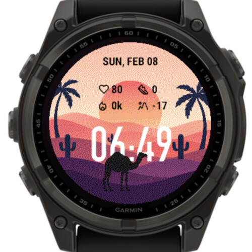 Sunset Desert Layers 2