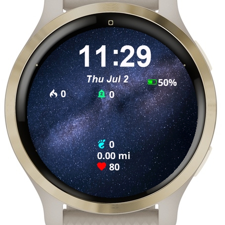 Milky Night Sky · Screenshot 0