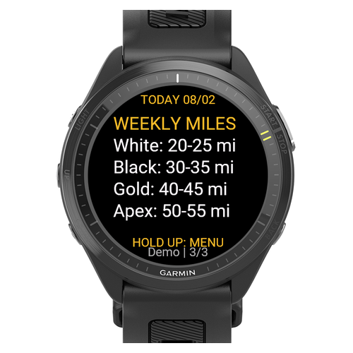 XC Workout Companion · Screenshot 2