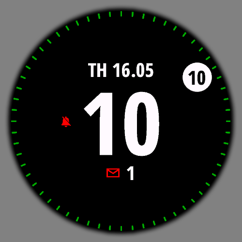 ⭐️ODR 009 Garmin watch face