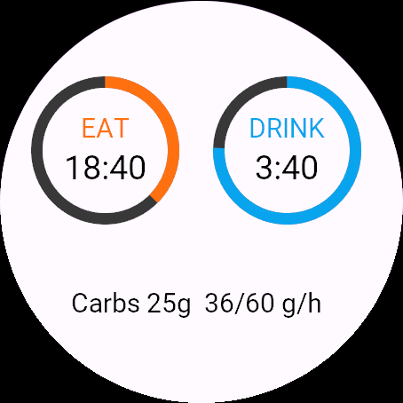 Fuel Reminder: Eat & Drink Alerts · Screenshot 0