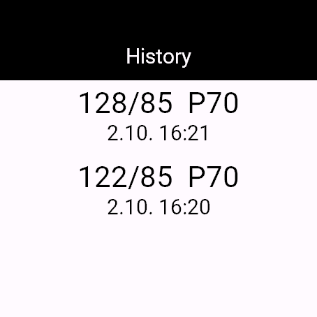 BP Diary Lite – Blood Pressure Log · Screenshot 4