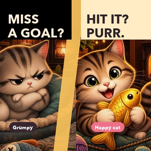 Purrgress 2 (Cute Goal Based Virtual Pet Cat) · Screenshot 2