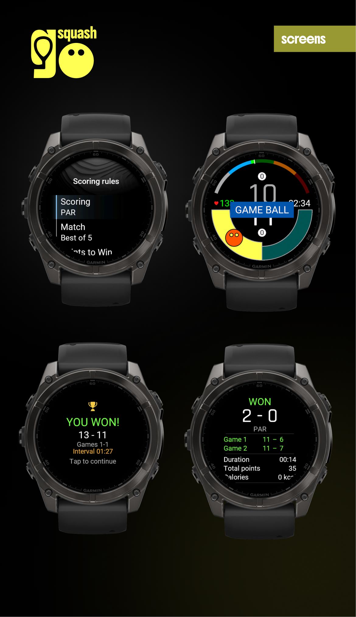 Squash Go · Screenshot 3