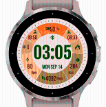 Retro Warm Fitness Dial · Screenshot 2