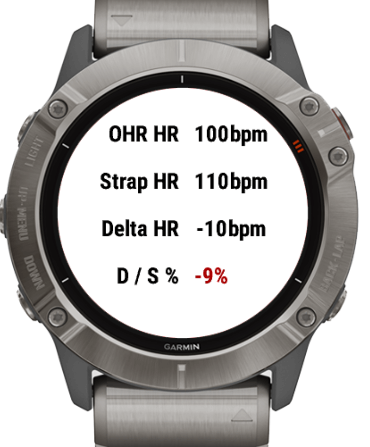 Heart Rate: OHR v strap difference screenshot 2